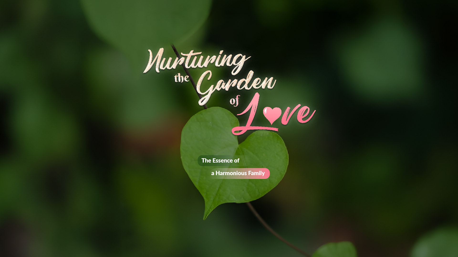 Nurturing the Garden of Love: The Essence of a Harmonious Family with Shaykh Wael Ibrahim, Mufti Menk, and Dr Muhammad Salah